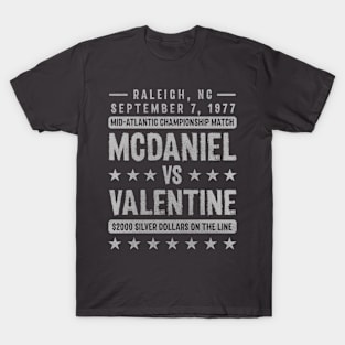 McDaniel vs Valentine T-Shirt